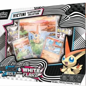 Black bolt and white flare victini collection