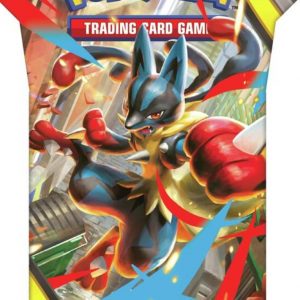 Mega lucario cardboard blister pack
